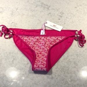 🌸 Vineyard Vines Polka Dot Bikini String Bottom